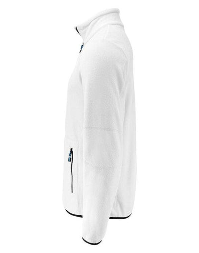 Printer Essentials PE2261500 Printer Mens Speedway Fleece Jacket - White