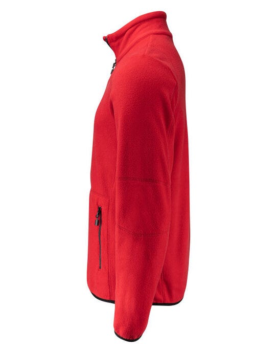 Printer Essentials PE2261500 Printer Mens Speedway Fleece Jacket - Red