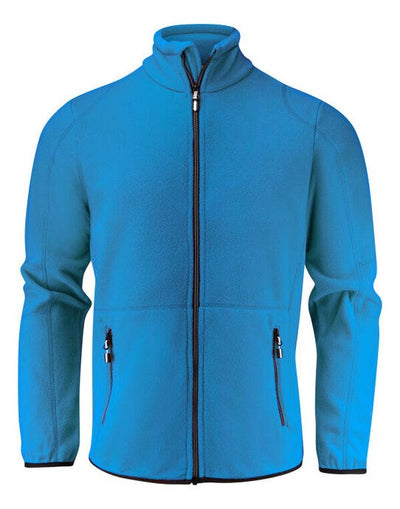 Printer Essentials PE2261500 Printer Mens Speedway Fleece Jacket - Ocean Blue