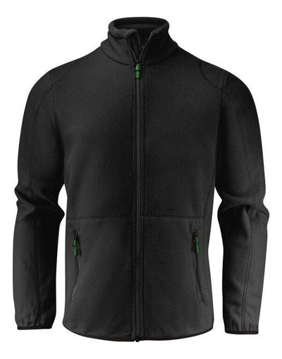 Printer Essentials PE2261500 Printer Mens Speedway Fleece Jacket - Black