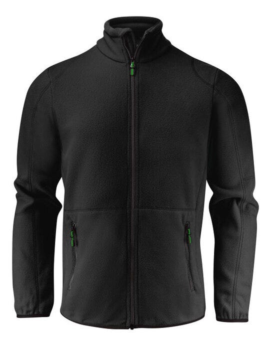 Printer Essentials PE2261500 Printer Mens Speedway Fleece Jacket - Black