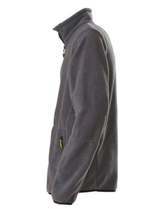 Printer Essentials PE2261500 Printer Mens Speedway Fleece Jacket - Steel Grey