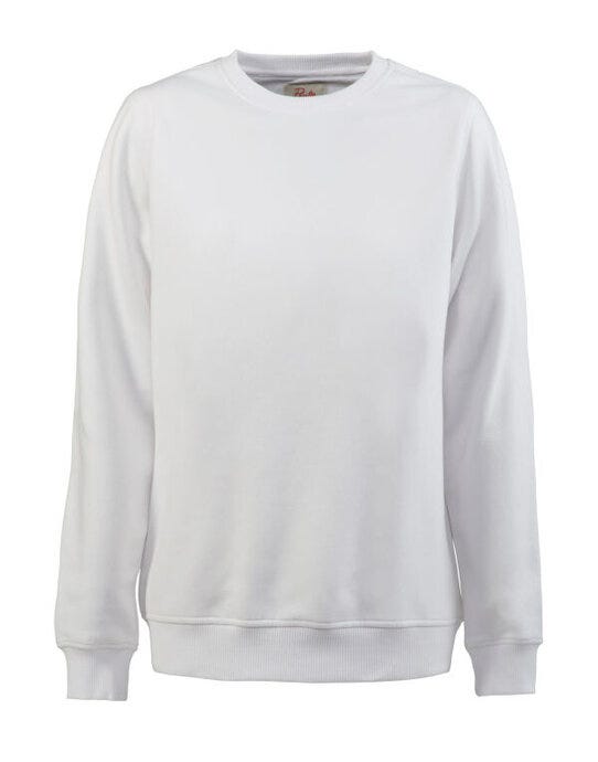 Printer Essentials PE2262048 Printer Mens Softball RSX Sweater - White