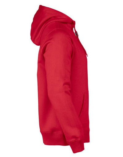 Printer Essentials PE2262049 Printer Mens Fastpitch Hooded Sweater - Red