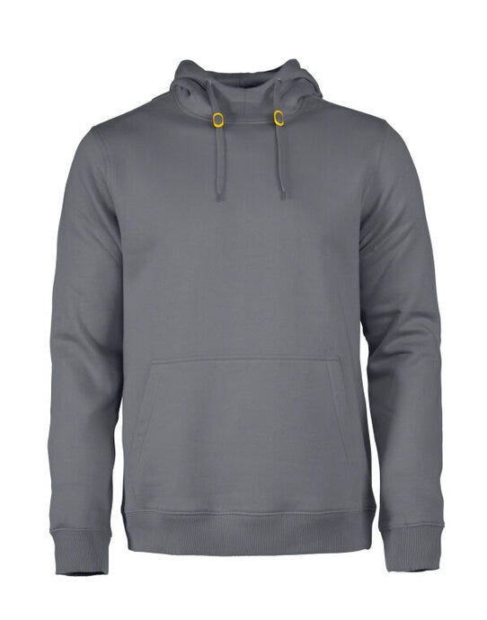 Printer Essentials PE2262049 Printer Mens Fastpitch Hooded Sweater - Steel Grey