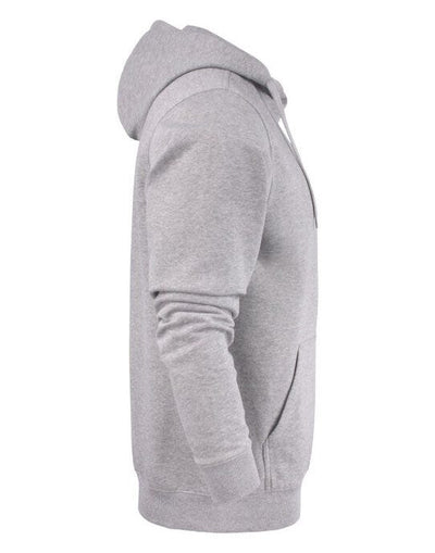Printer Essentials PE2262049 Printer Mens Fastpitch Hooded Sweater - Grey Melange