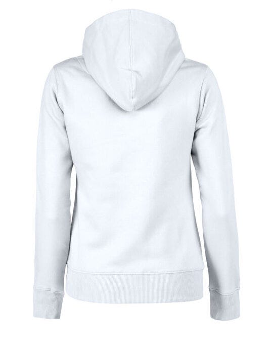 Printer Essentials PE2262050 Printer Ladies Fastpitch Hooded Sweater - White