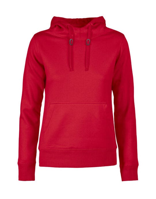 Printer Essentials PE2262050 Printer Ladies Fastpitch Hooded Sweater - Red