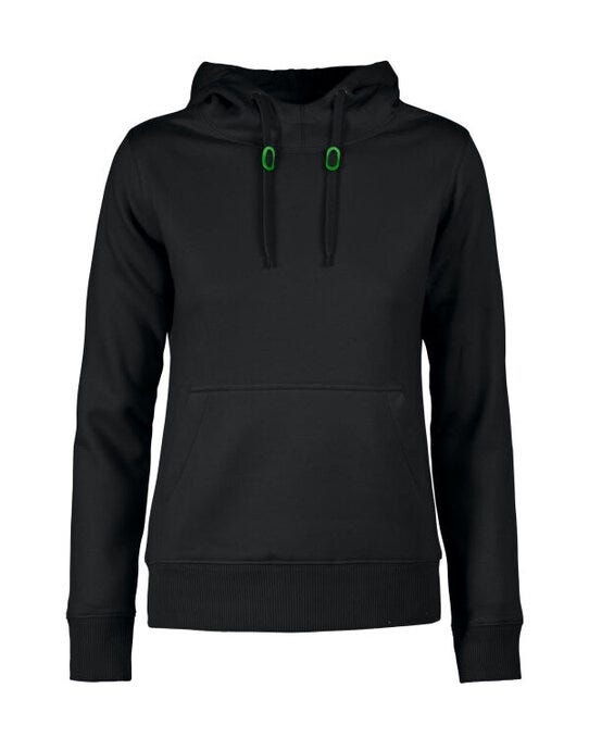 Printer Essentials PE2262050 Printer Ladies Fastpitch Hooded Sweater - Black