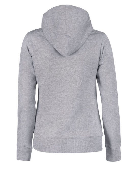 Printer Essentials PE2262050 Printer Ladies Fastpitch Hooded Sweater - Grey Melange
