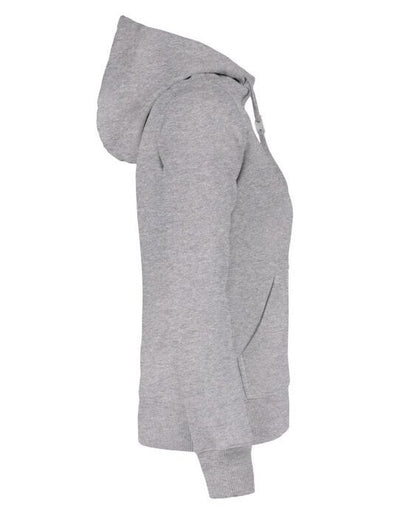 Printer Essentials PE2262050 Printer Ladies Fastpitch Hooded Sweater - Grey Melange