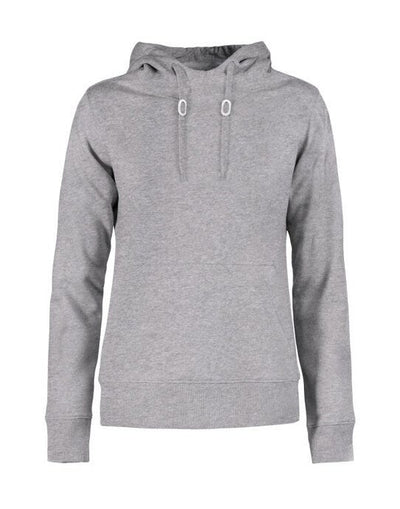 Printer Essentials PE2262050 Printer Ladies Fastpitch Hooded Sweater - Grey Melange