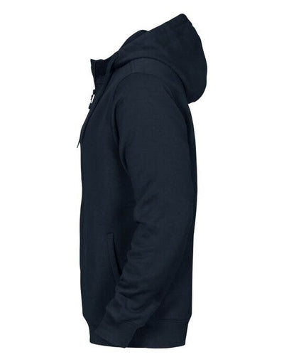 Printer Essentials PE2262051 Printer Mens Overhead Full Zip Hoodie - Dark Navy
