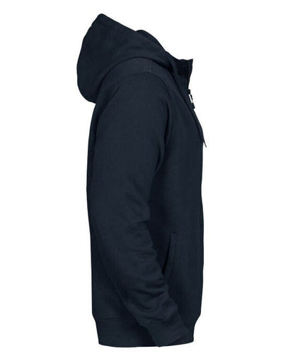 Printer Essentials PE2262051 Printer Mens Overhead Full Zip Hoodie - Dark Navy