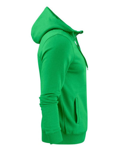 Printer Essentials PE2262051 Printer Mens Overhead Full Zip Hoodie - Fresh Green