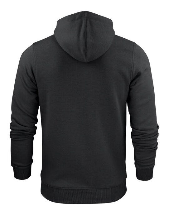 Printer Essentials PE2262051 Printer Mens Overhead Full Zip Hoodie - Black