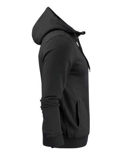 Printer Essentials PE2262051 Printer Mens Overhead Full Zip Hoodie - Black