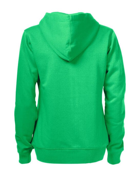 Printer Essentials PE2262052 Printer Ladies Overhead Full Zip Hoody - Fresh Green