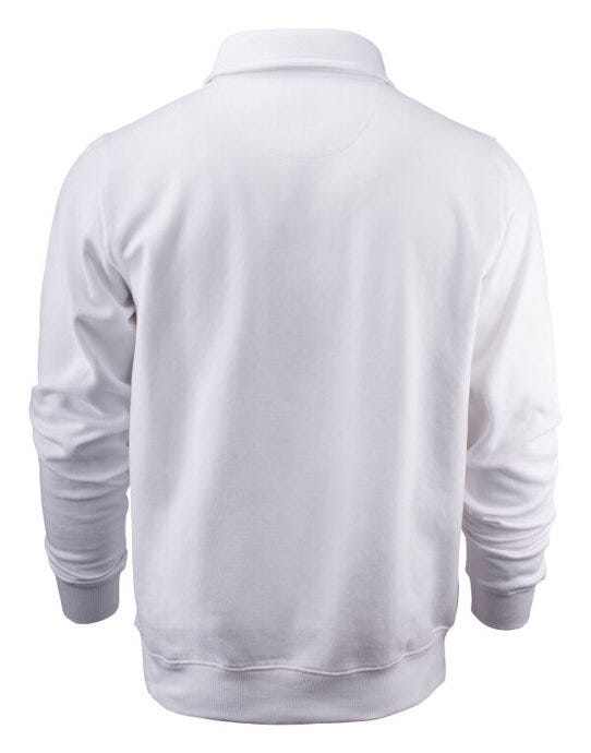 Printer Essentials PE2262053 Printer Mens Rounders RXS 1/2 Zip - White