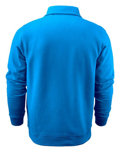 Printer Essentials PE2262053 Printer Mens Rounders RXS 1/2 Zip - Ocean Blue