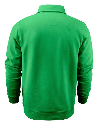 Printer Essentials PE2262053 Printer Mens Rounders RXS 1/2 Zip - Fresh Green