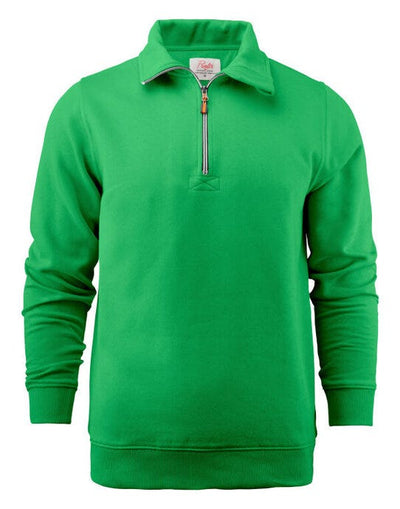 Printer Essentials PE2262053 Printer Mens Rounders RXS 1/2 Zip - Fresh Green