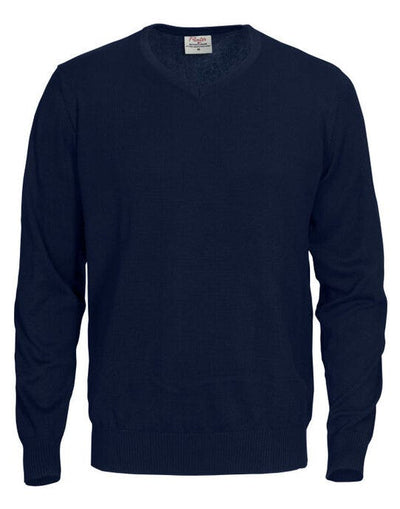 Printer Essentials PE2262501 Printer Forehand Knitted V Neck Sweater - Navy