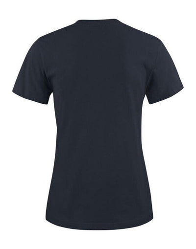 Printer Essentials PE2264014 Printer Ladies Heavy T-Shirt - Dark Navy