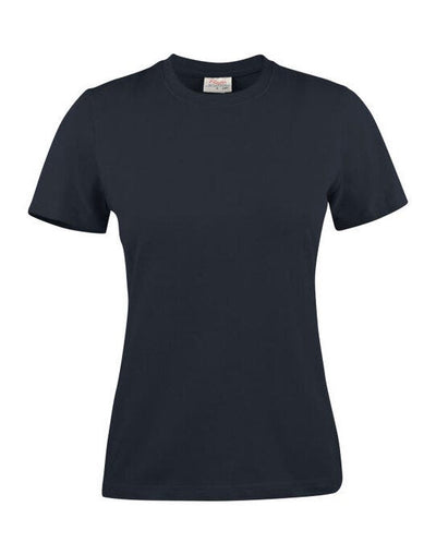 Printer Essentials PE2264014 Printer Ladies Heavy T-Shirt - Dark Navy
