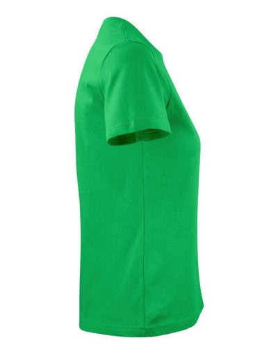 Printer Essentials PE2264014 Printer Ladies Heavy T-Shirt - Fresh Green
