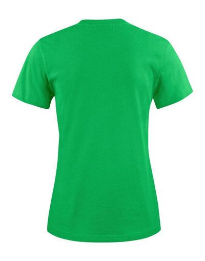 Printer Essentials PE2264014 Printer Ladies Heavy T-Shirt - Fresh Green