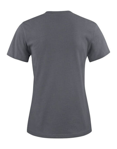 Printer Essentials PE2264014 Printer Ladies Heavy T-Shirt - Steel Grey