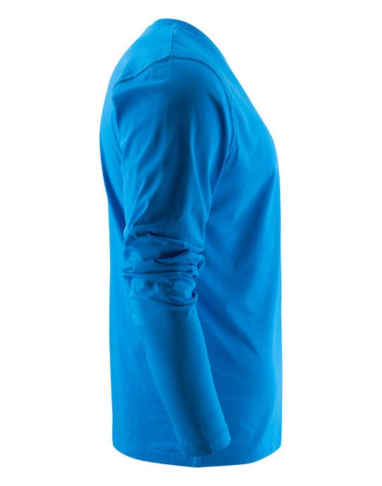 Printer Essentials PE2264016 Printer Heavy Long Sleeve T-Shirt - Ocean Blue