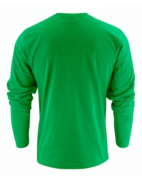 Printer Essentials PE2264016 Printer Heavy Long Sleeve T-Shirt - Fresh Green