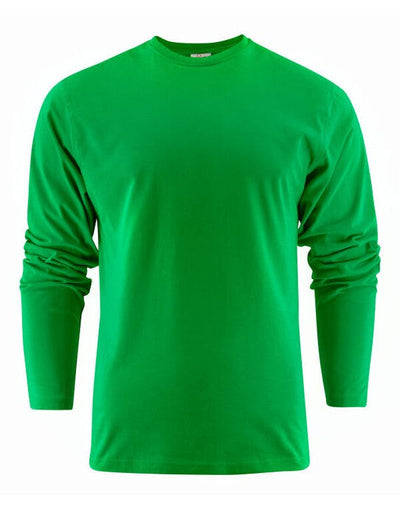 Printer Essentials PE2264016 Printer Heavy Long Sleeve T-Shirt - Fresh Green