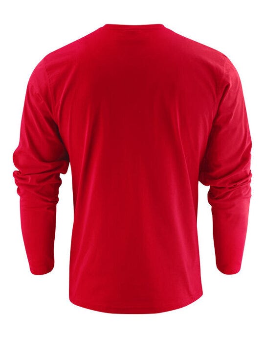 Printer Essentials PE2264016 Printer Heavy Long Sleeve T-Shirt - Red