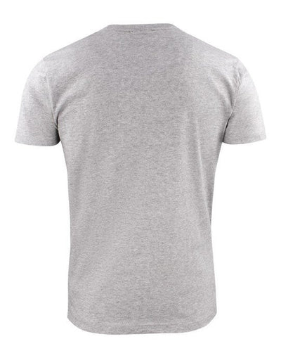 Printer Essentials PE2264020 Printer Mens Heavy T-Shirt - Grey Melange