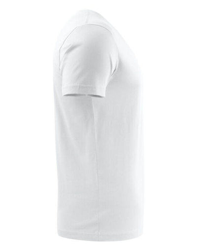 Printer Essentials PE2264024 Printer Mens Heavy V T-Shirt - White