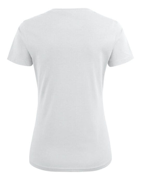 Printer Essentials PE2264025 Printer Ladies Heavy V T-Shirt - White