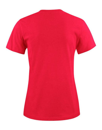 Printer Essentials PE2264028 Printer Ladies Light T-Shirt - Red