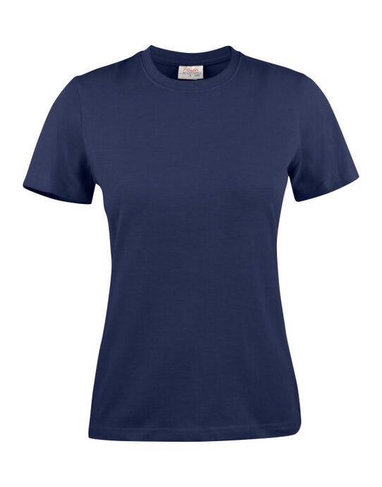 Printer Essentials PE2264028 Printer Ladies Light T-Shirt - Navy