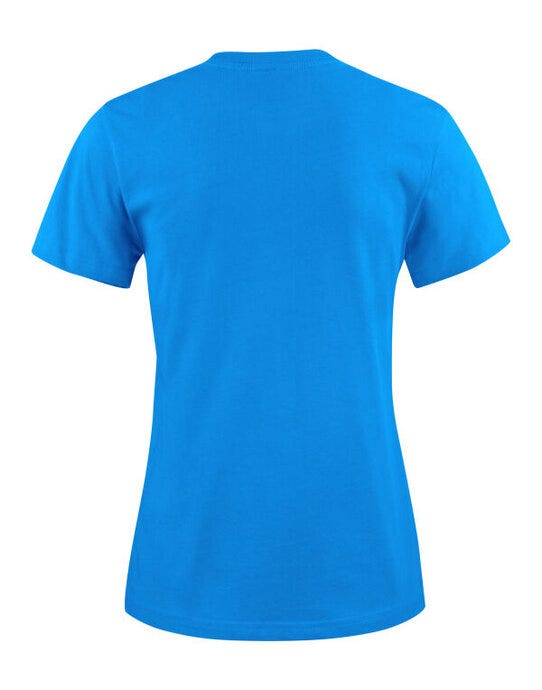 Printer Essentials PE2264028 Printer Ladies Light T-Shirt - Ocean Blue