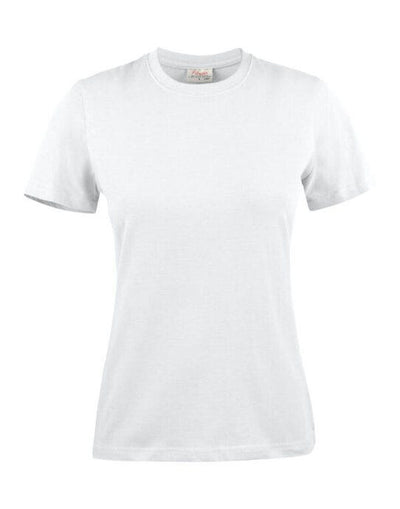 Printer Essentials PE2264033 Ladies Heavier Pro T - White