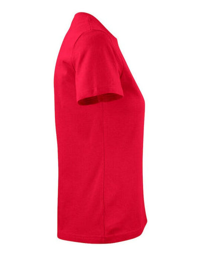 Printer Essentials PE2264033 Ladies Heavier Pro T - Red