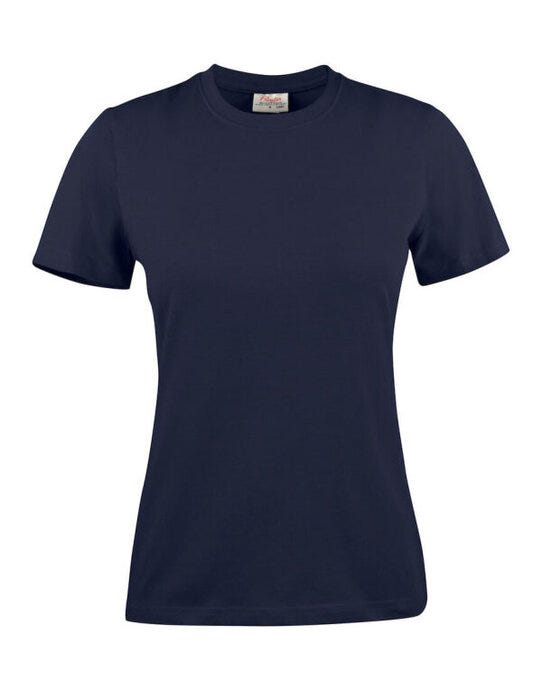 Printer Essentials PE2264033 Ladies Heavier Pro T - Dark Navy