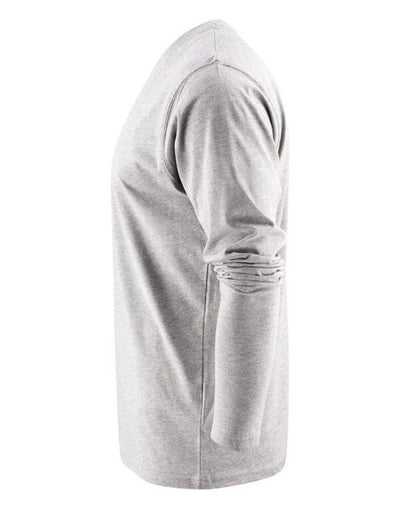 Printer Essentials PE2264034 Unisex Heavier Pro LS - Grey Melange