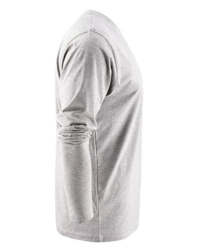 Printer Essentials PE2264034 Unisex Heavier Pro LS - Grey Melange
