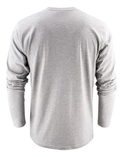 Printer Essentials PE2264034 Unisex Heavier Pro LS - Grey Melange