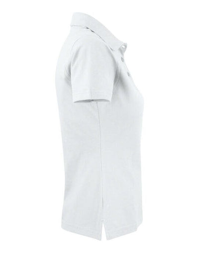 Printer Essentials PE2265009 Printer Ladies Pique Surf Polo - White