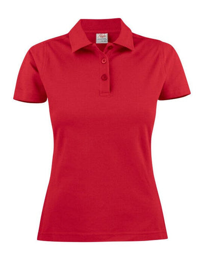 Printer Essentials PE2265009 Printer Ladies Pique Surf Polo - Red